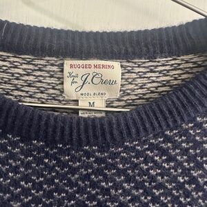 J Crews Mens Sweater